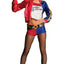 Harley Quinn Kostüm 4-teilig | Für Erwachsene