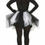 Skelet Halloween Jurk Dames Zwart