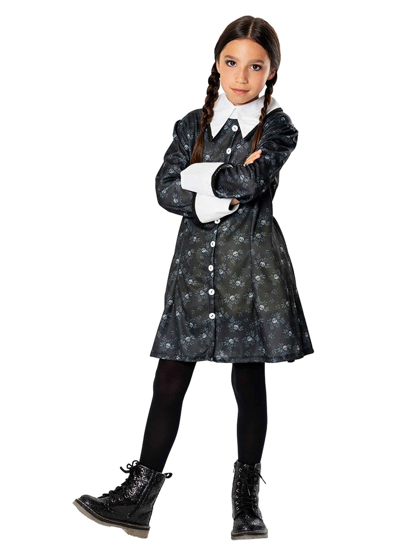 Halloweenkostüm Wednesday Addams Girls