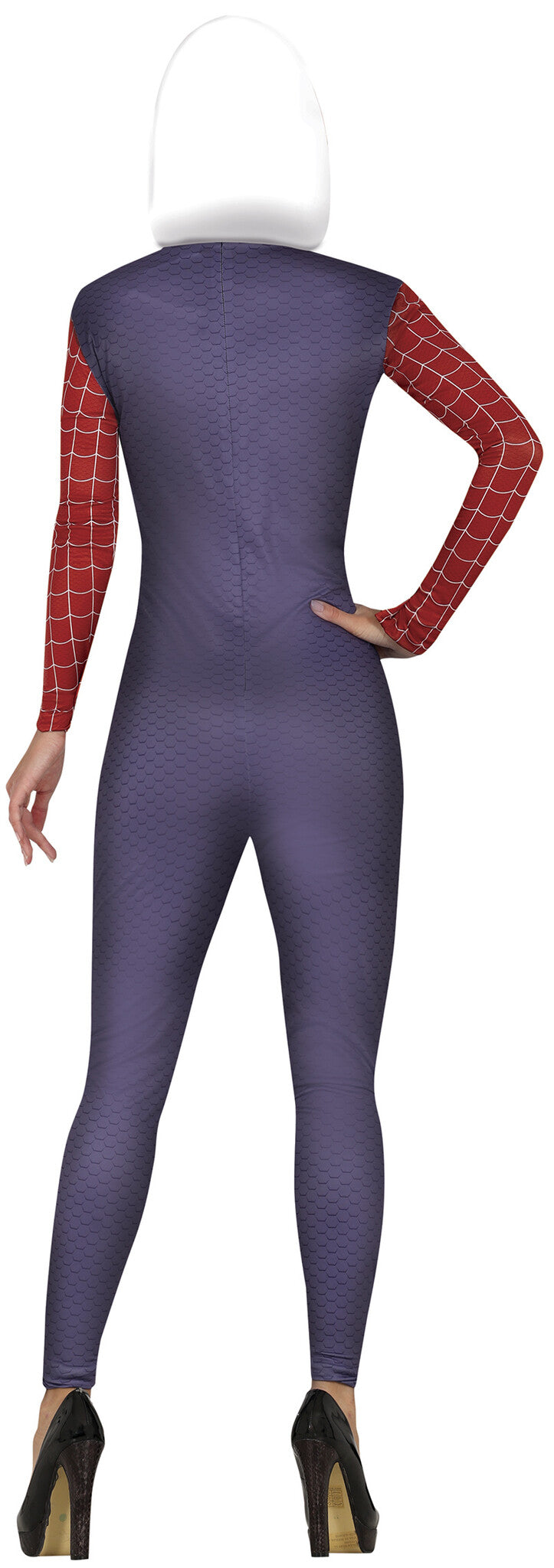 Spider-Woman Kostuum Dames – Jumpsuit met Kap