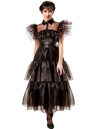 Mittwoch Halloween Kleid Rave Frauen