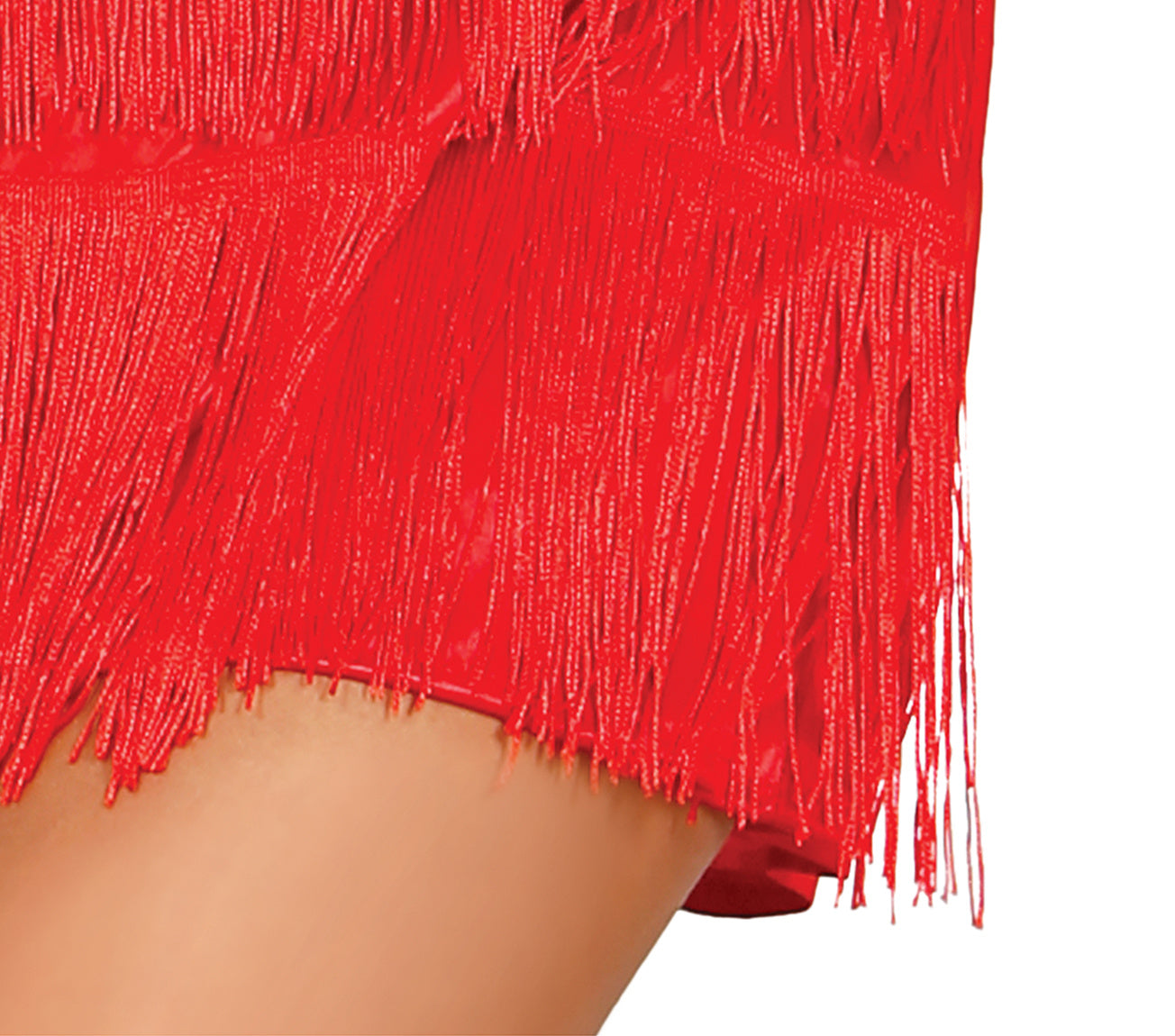 Charleston Jurk Dames – Rood | Flapper Kostuum Jaren 20