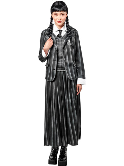 Halloweenkostüm Wednesday Addams Uniform