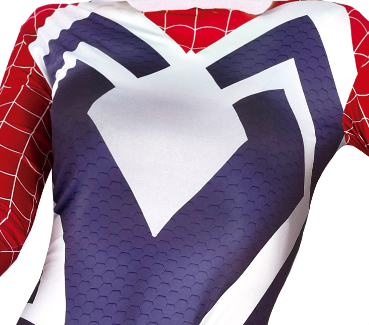 Spider-Woman Kostuum Dames – Jumpsuit met Kap