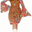 Hippie 60S Jurk Dames