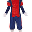 Pietenpak Heren Rood/Blauw – Klassiek Kostuum met Muts, Jasje & Broek