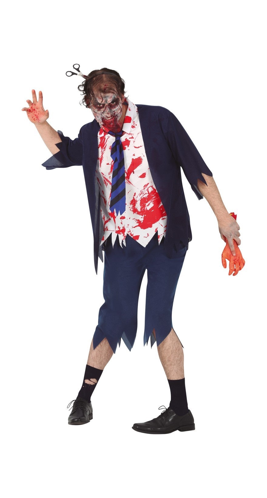 Zombie Student Halloween Kostuum – Heren