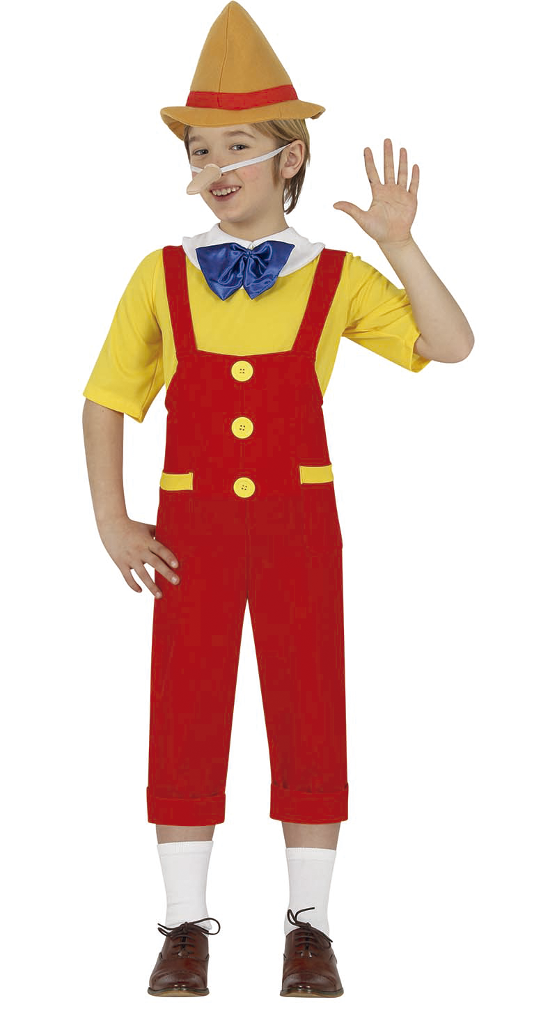 Pinokkio Kostuum Kind – Klassieke Houten Jongen Outfit