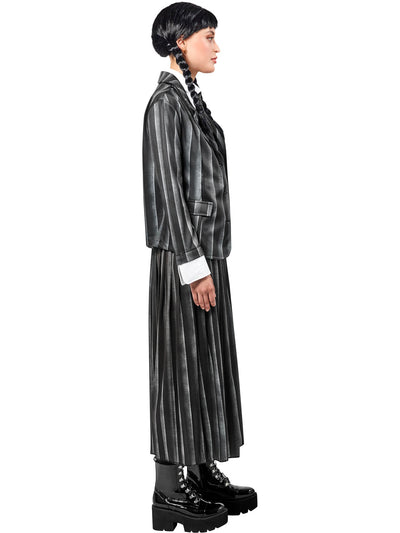Halloweenkostüm Wednesday Addams Uniform