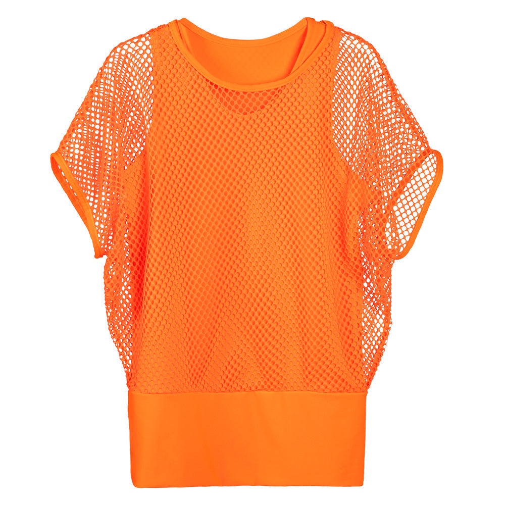 Visnet Top Neonoranje Dames (M/L) | UV Festival Top