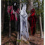 Halloween Skelet 180 cm | Grijze Hangdecoratie met Licht