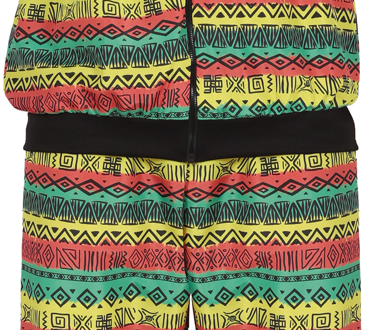 Afrikaans Trainingspak Heren – Veelkleurig | Fout Party Kostuum