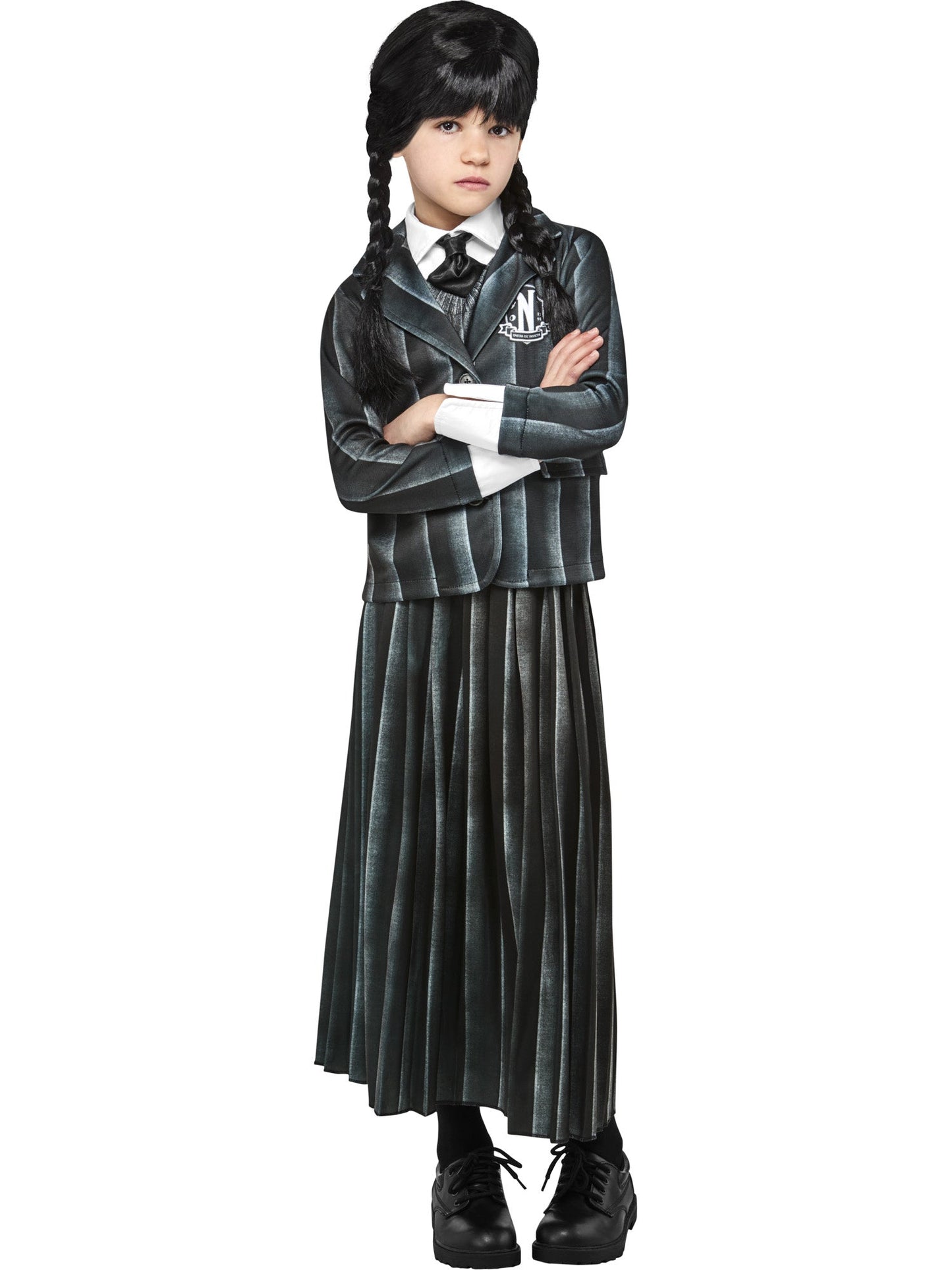 Halloweenkostüm Wednesday Addams Child