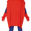 Superheld Kostuum Blauw Rood