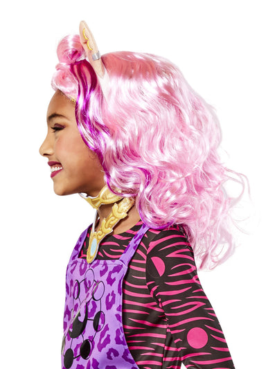 Clawdeen Wolf Pruik Kind – Monster High Pruik met Oren