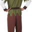 Robin Hood Kostuum Heren – Groen/Bruin | Complete Middeleeuwse Outfit