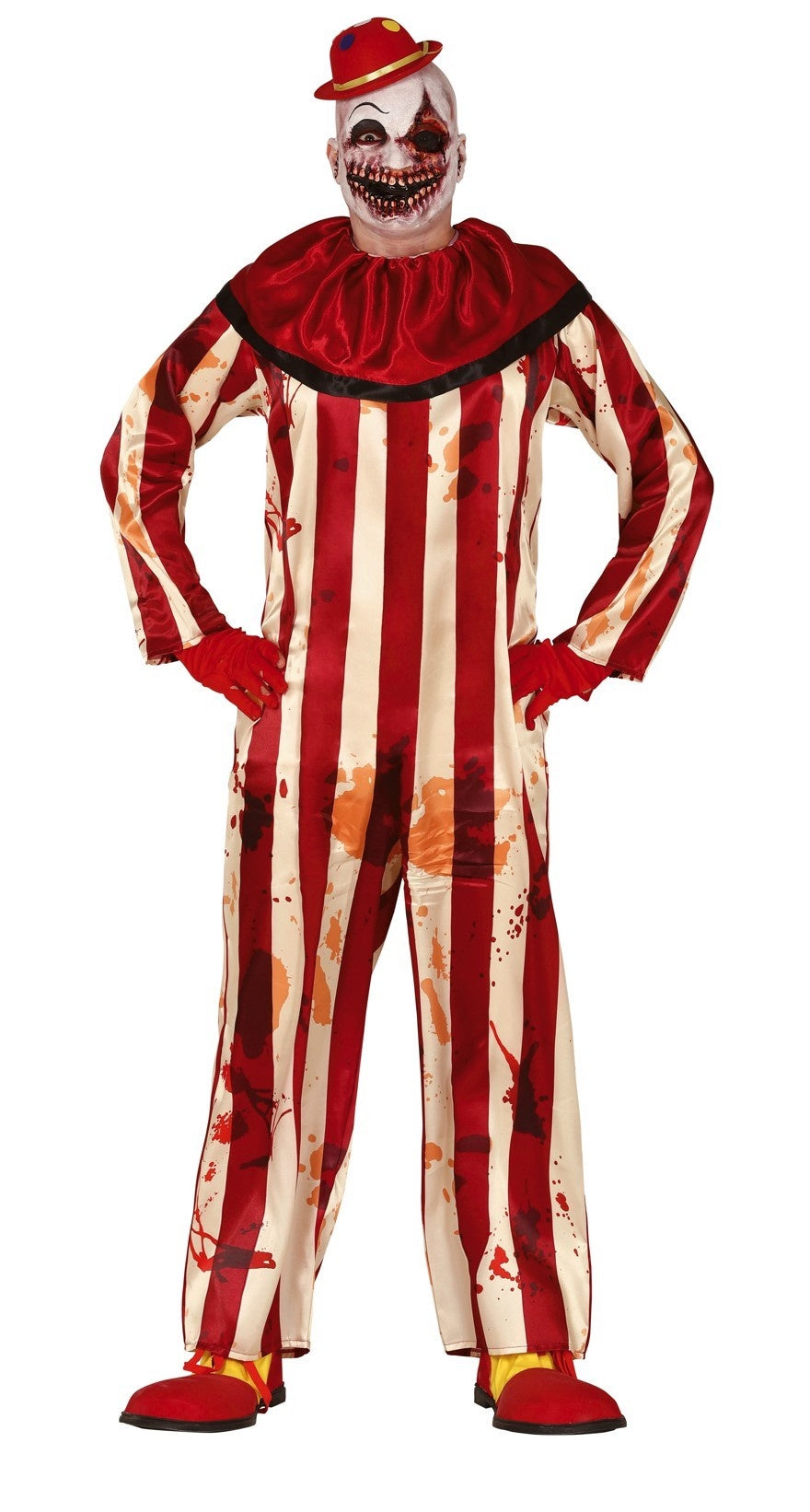 DUO DEAL | Killer Clown Kostuum | Dames & Heren |  Halloween Koppel Kostuum