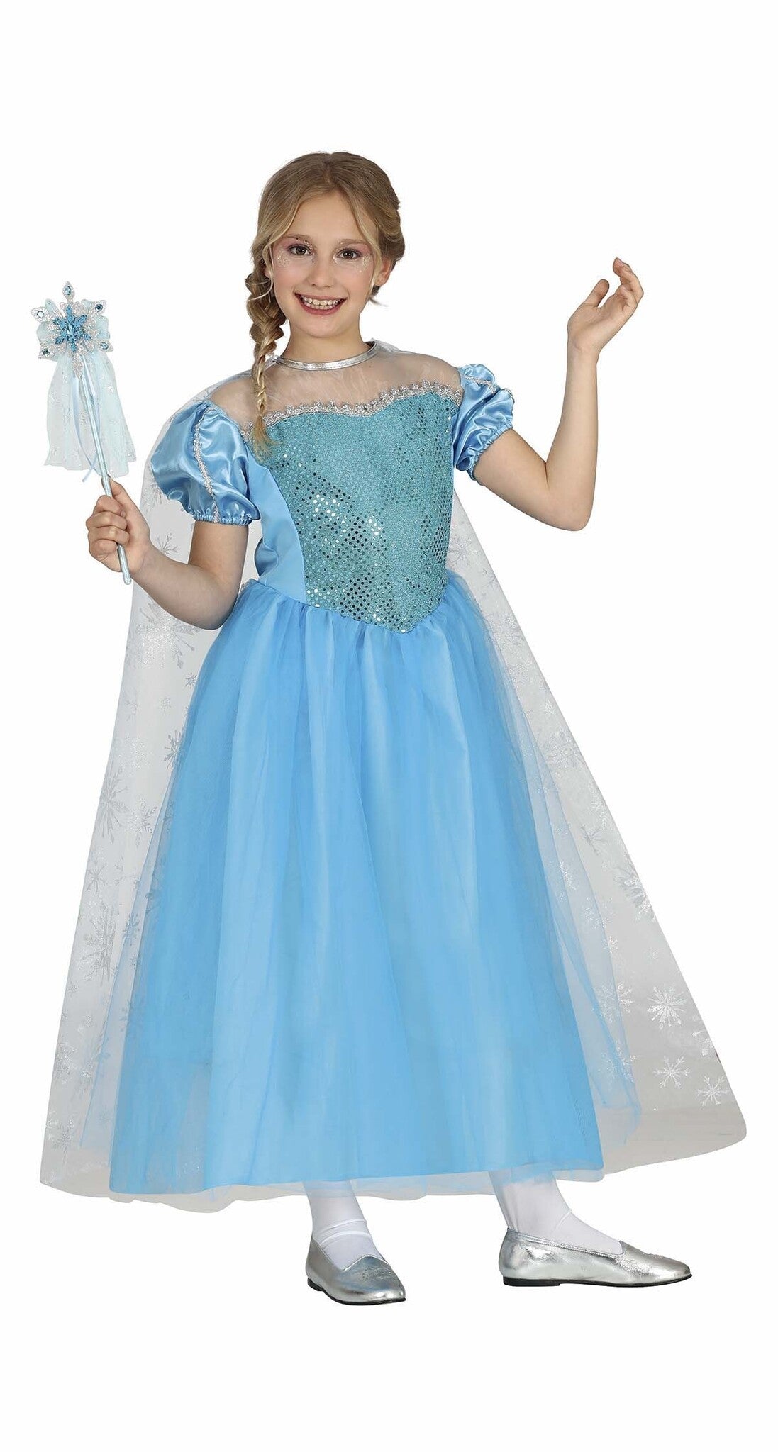 Frozen Prinsessenjurk Meisje –  Jurk met Cape