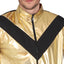 Gouden Trainingspak Heren – Fout Party Kostuum | Zwart & Goud