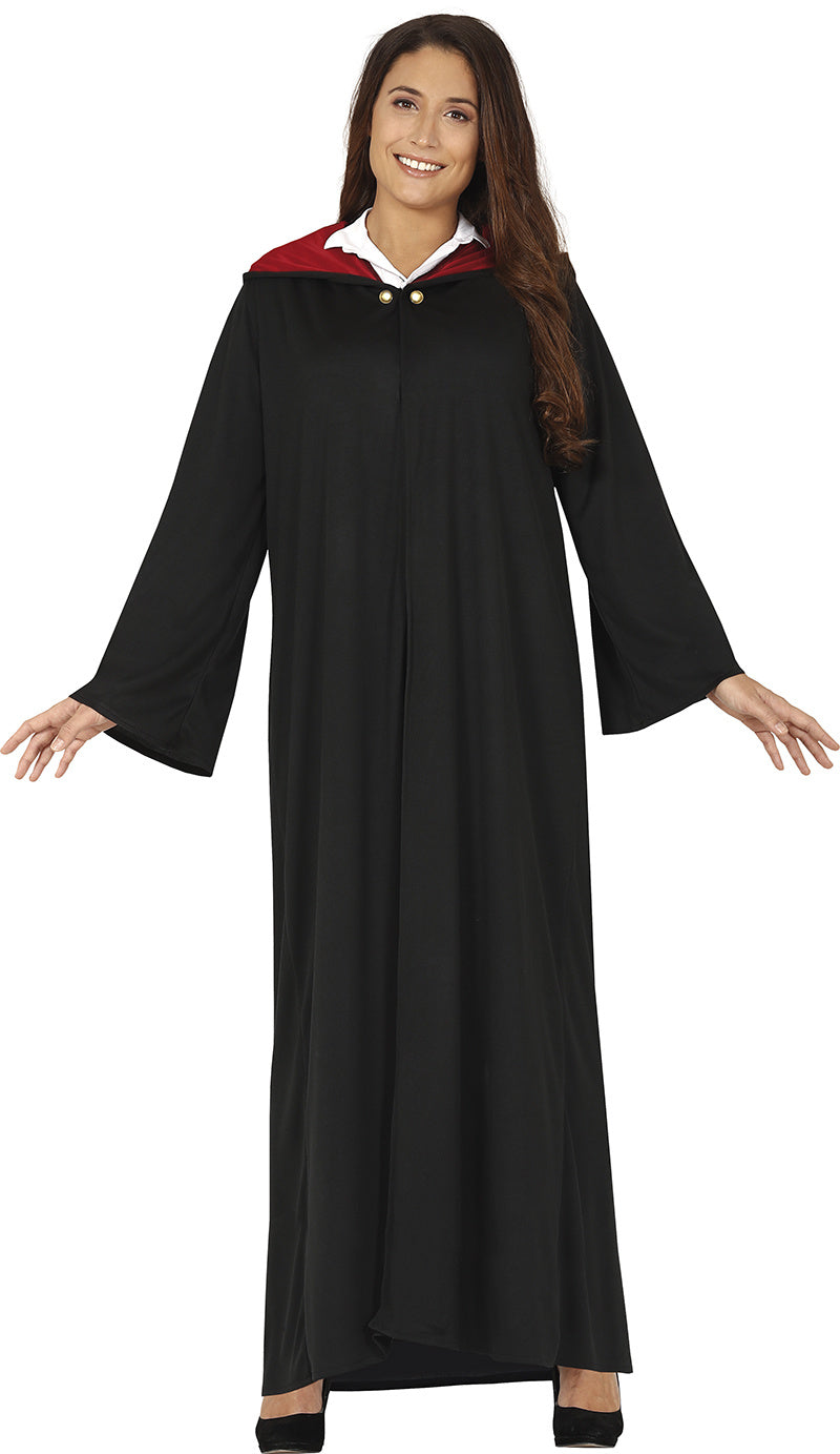 Tovenaarsleerling Kostuum Dames – Magisch Gewaad met Capuchon
