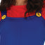Super Mario Kostüm für Damen – Rot/Blau mit Hut, T-Shirt und Latzhose