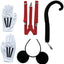 Mickey Mouse Verkleedset Heren 4 delig