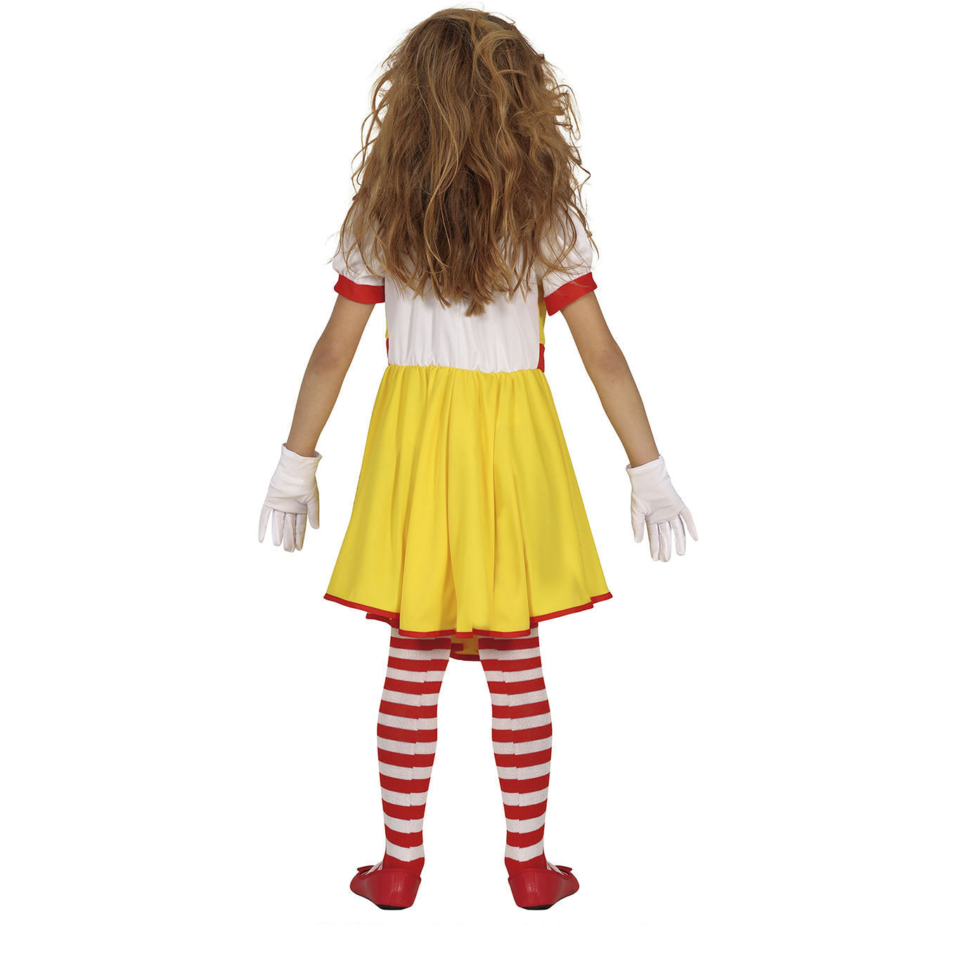 Mc Killer Halloween Kostuum Meisje – Creepy Fastfood Parodie Jurk met Halsstuk