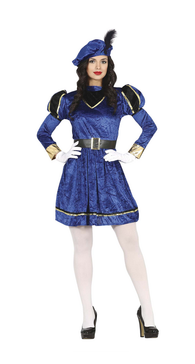 Pietenpak Jurk Blauw | Jurk, Muts & Riem