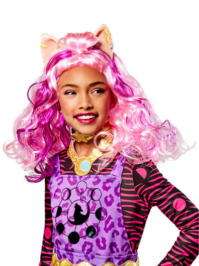 Clawdeen Wolf Pruik Kind – Monster High Pruik met Oren
