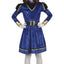 Pietenpak Jurk Kind Blauw/Goud