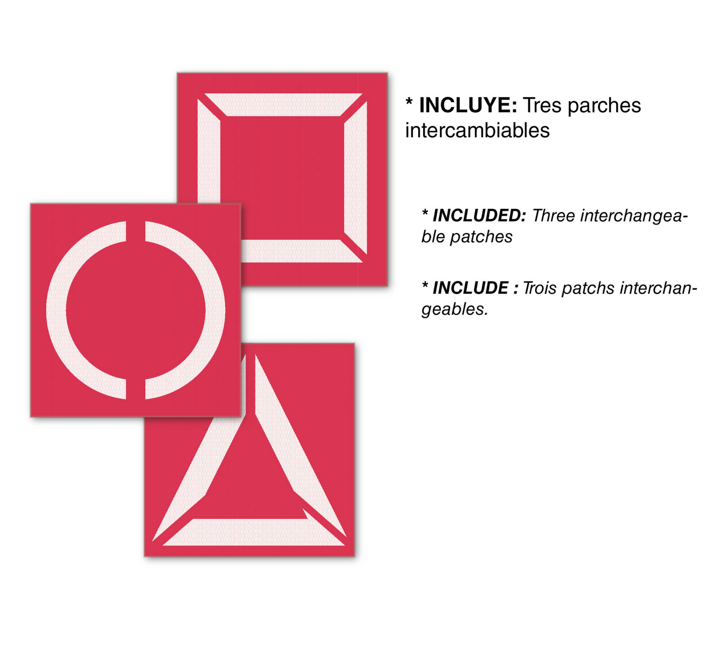 Squid Game Kostuum Rood – Jumpsuit met Symbolen - Heren