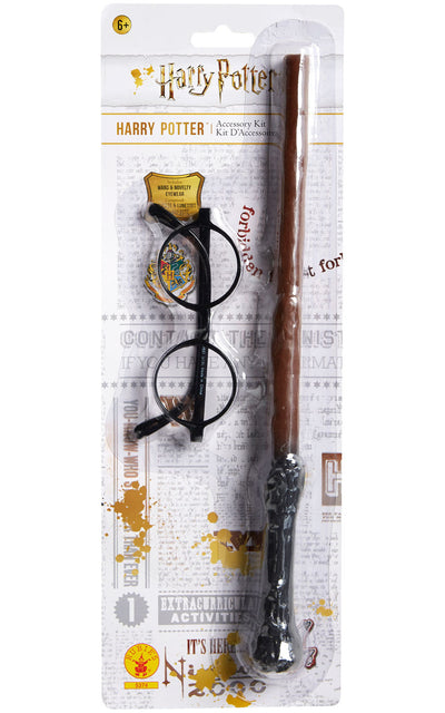 Harry Potter Zauberstab und Brille