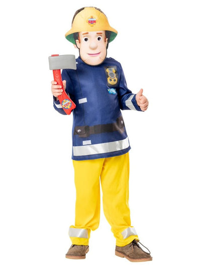 Feuerwehrmann Sam Anzug Kinder Deluxe