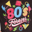 Neon 80’s Kostuum Heren – T-Shirt & Broek | Foute Party Outfit