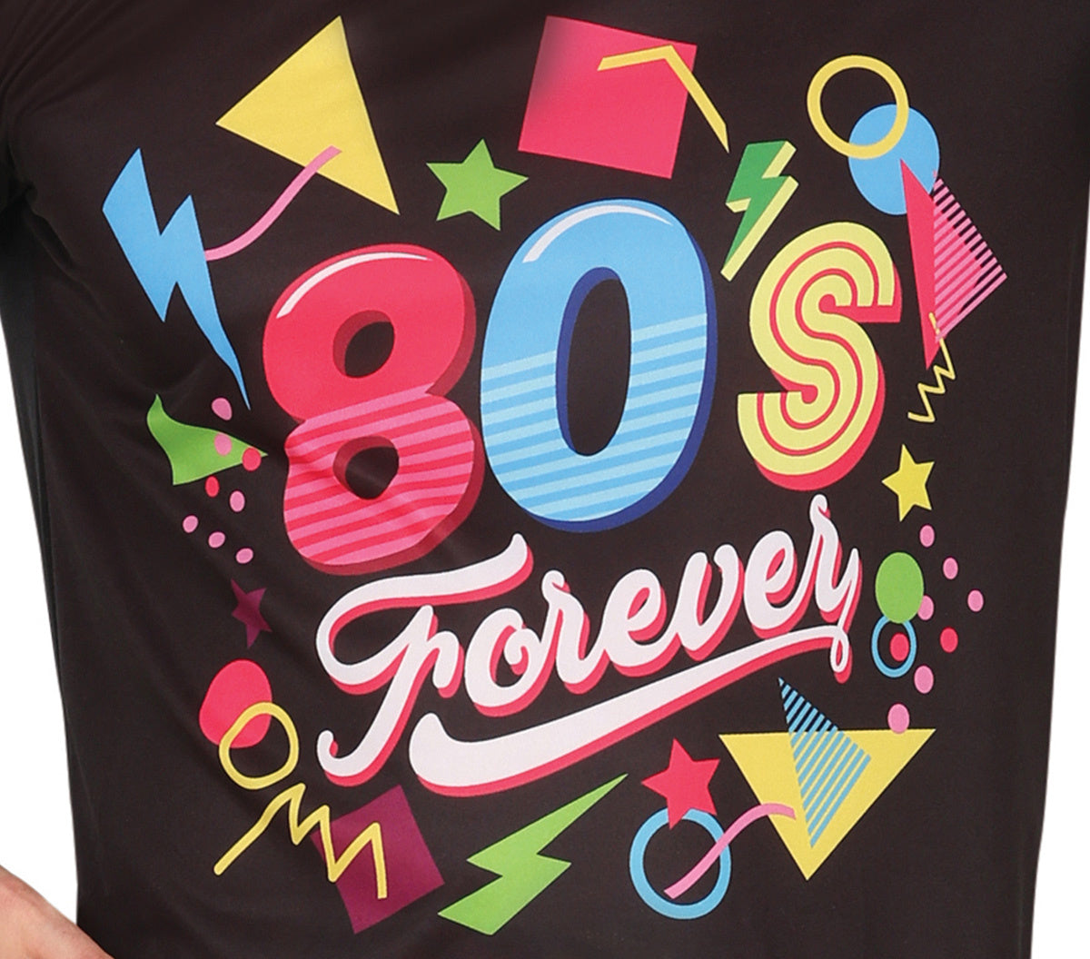 Neon 80’s Kostuum Heren – T-Shirt & Broek | Foute Party Outfit