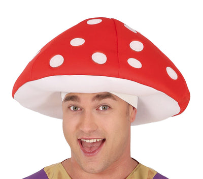 Toad Paddestoel Kostuum Heren – Super Mario Outfit met Hoed & Vest