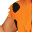 Fred Flintstone Kostuum Zwart Oranje Heren