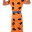 Fred Flintstone Kostuum Zwart Oranje Heren