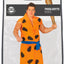 Fred Flintstone Kostuum Zwart Oranje Heren