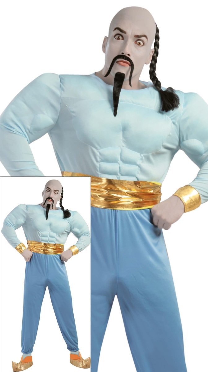 Geest Lamp Aladdin Kostuum Heren – Magische Aladdin Geest Outfit
