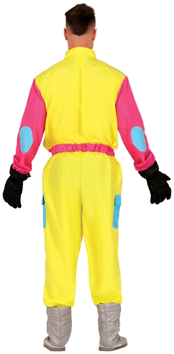 Gele Skipak Heren – Retro Jumpsuit met Riem