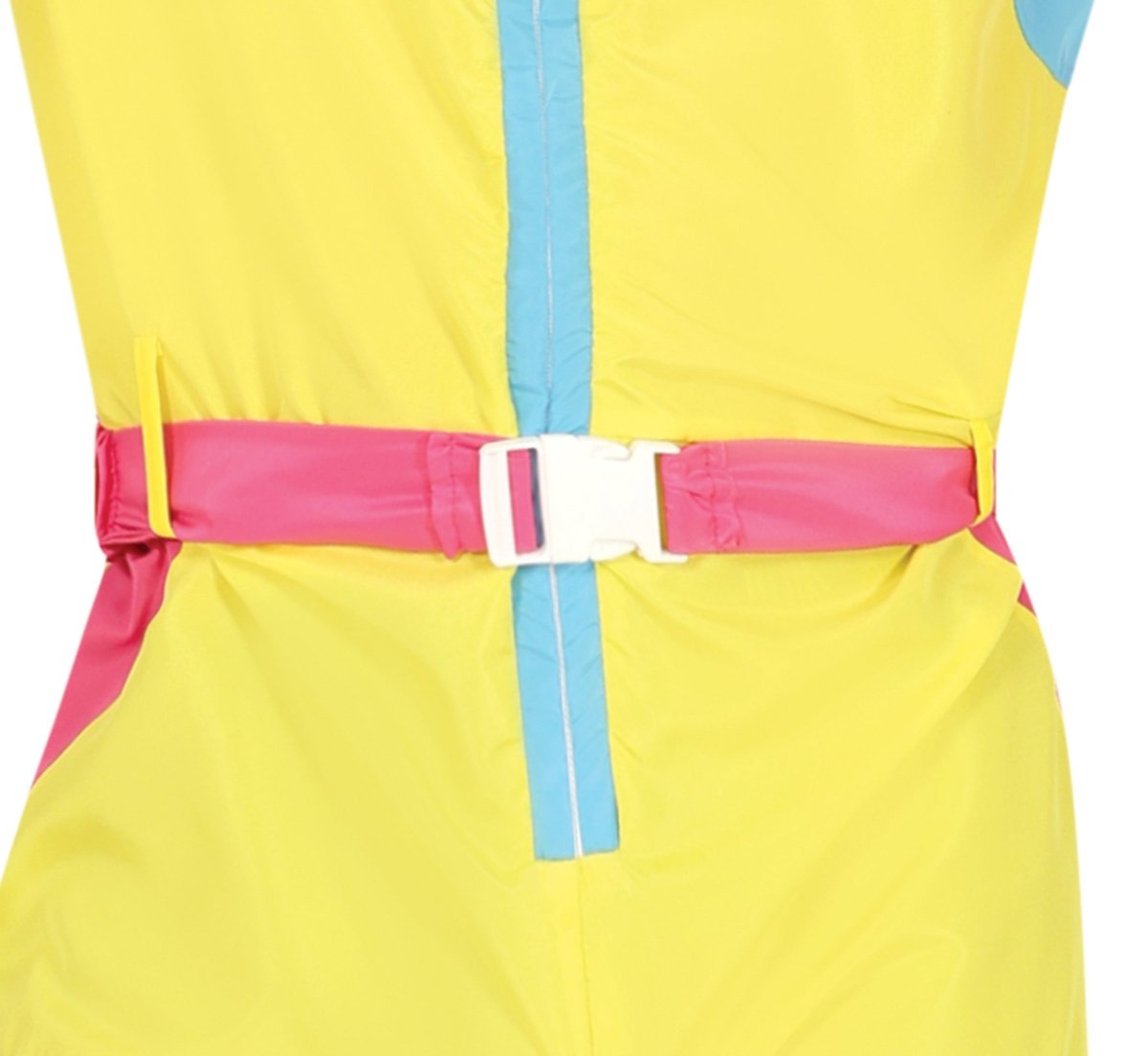 Gele Skipak Heren – Retro Jumpsuit met Riem