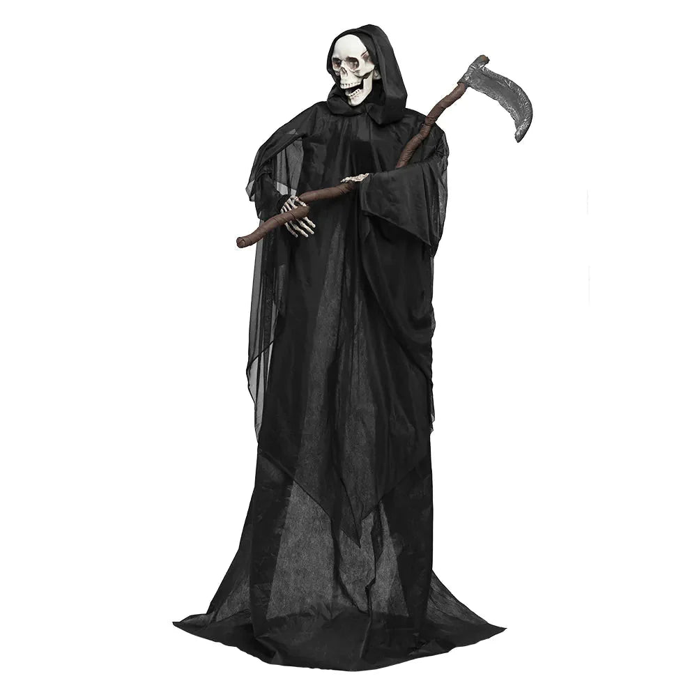 Halloween-Hängedekoration Sensenmann 1,83 m