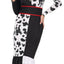 Cruella De Vil Kostuum Dames – Zwart/Wit | Iconisch Halloween Verkleedpak