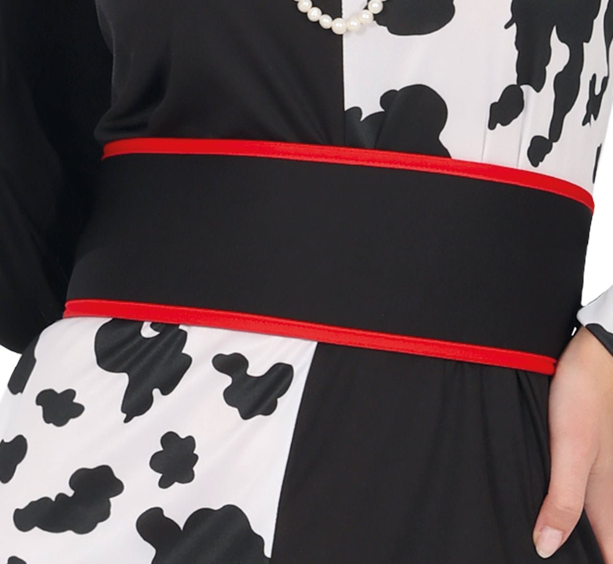 Cruella De Vil Kostuum Dames – Zwart/Wit | Iconisch Halloween Verkleedpak