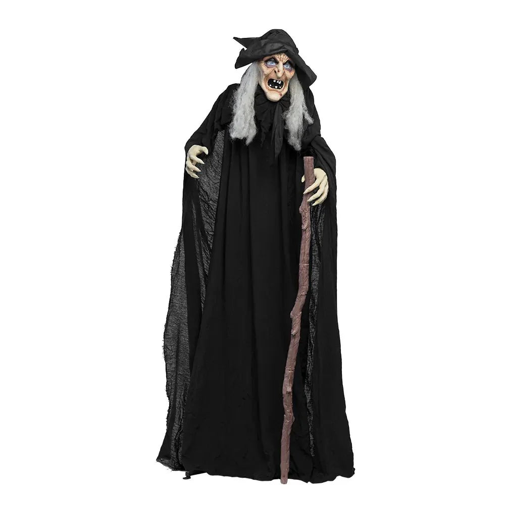 Halloween-Puppe Hexe Endora 1,7 m