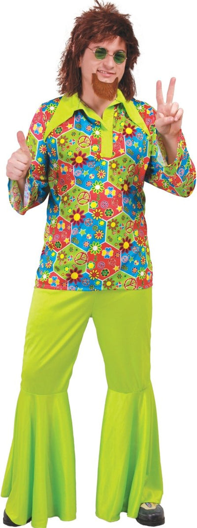 Hippie Kostuum Groen