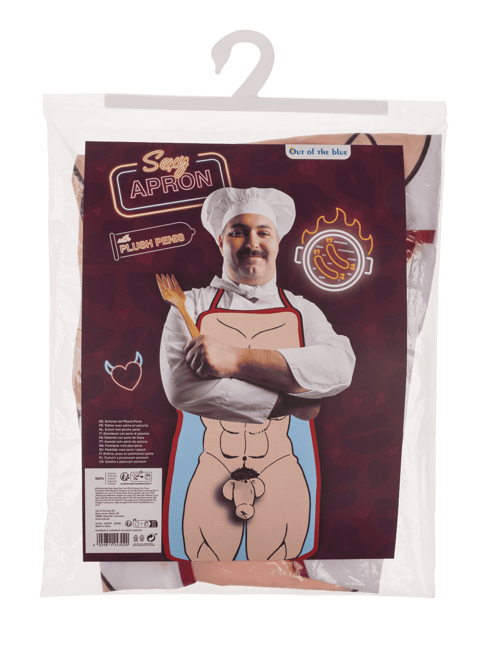 Keukenschort Met Penis - Chefcock