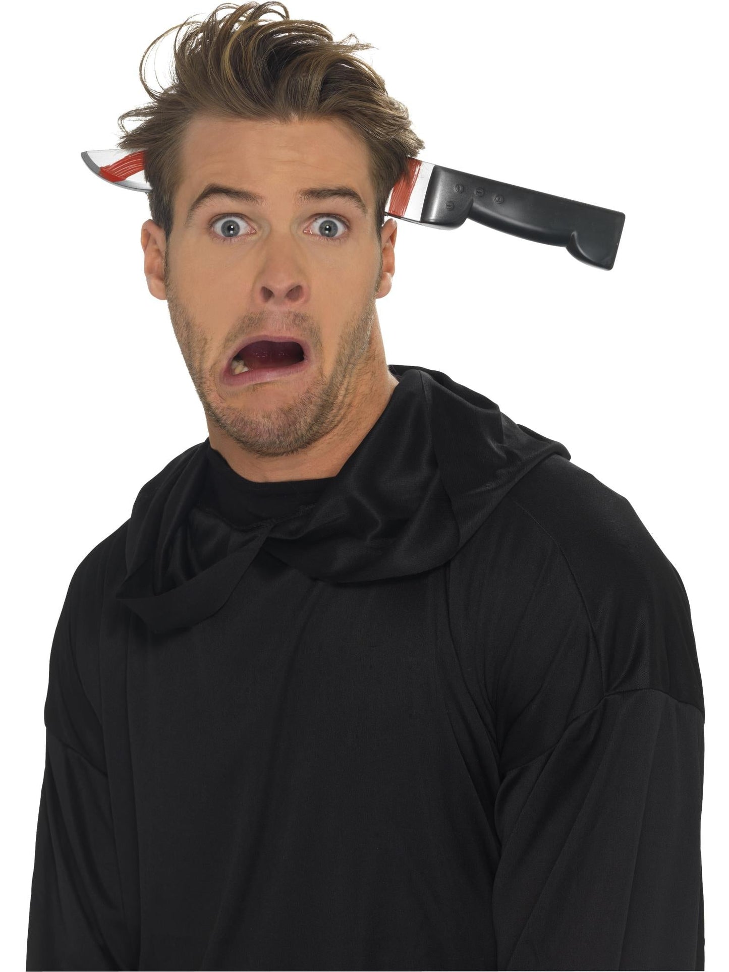 Mes Door Hoofd Diadeem – Bloederig Halloween Accessoire