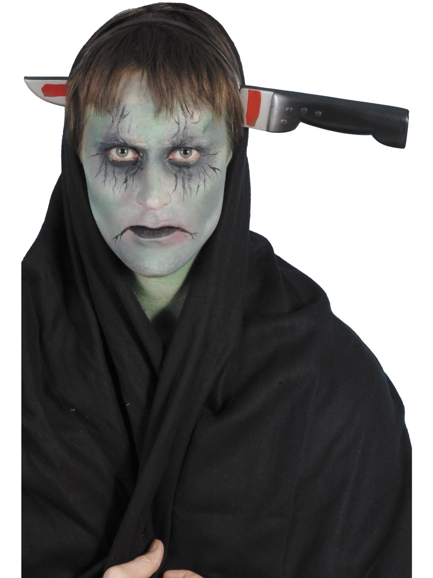 Mes Door Hoofd Diadeem – Bloederig Halloween Accessoire